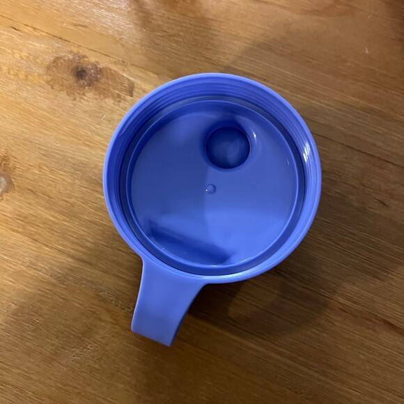 HydroJug with Pink Gingham Sleeve and Purple Lid - Picture 7 of 11